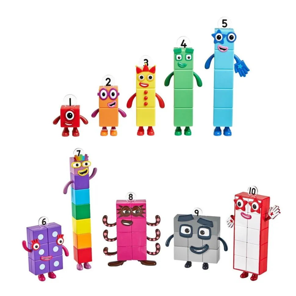 Numberblocks® Figures 1 to 10 Kit - 10pc