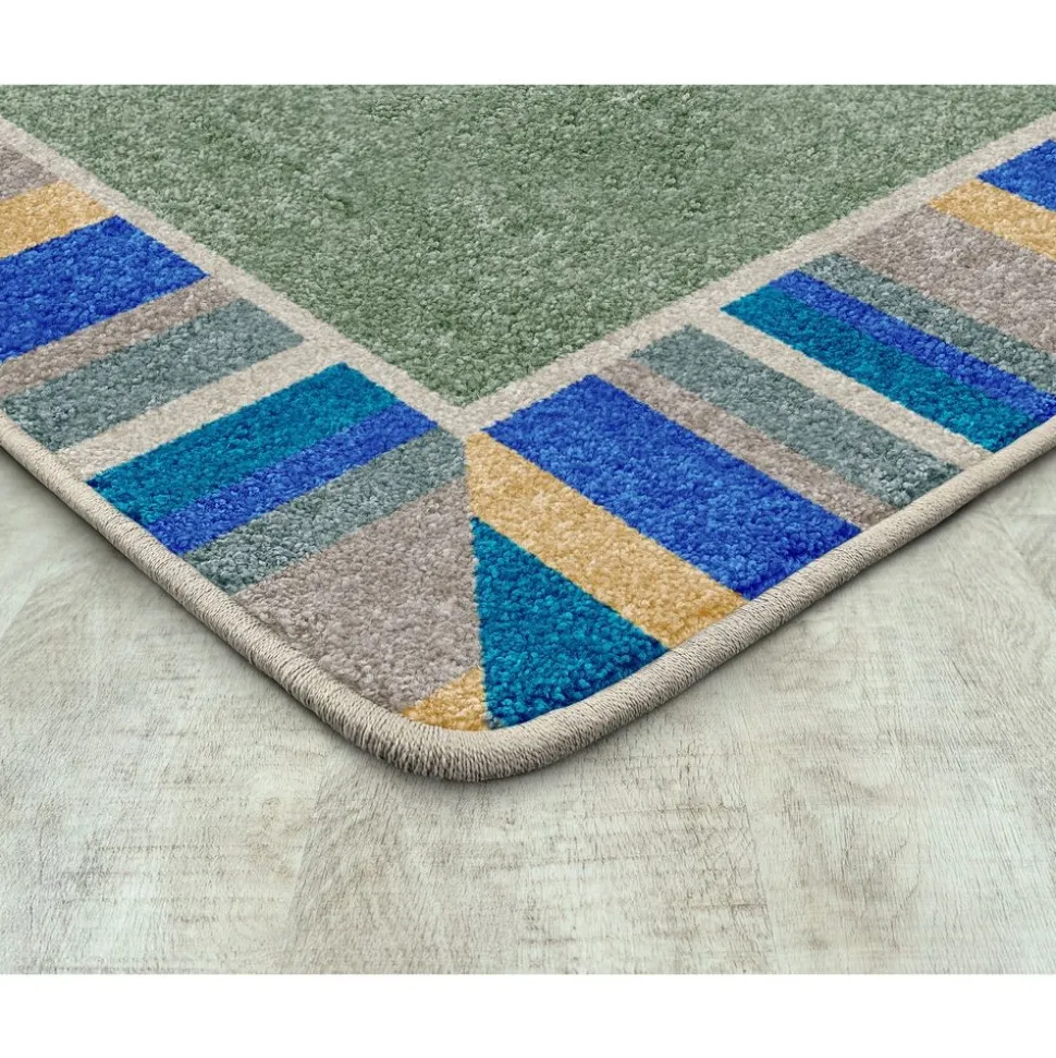 Off the Cuff™ Carpet - 5'4" x 7'8" - Sage Green