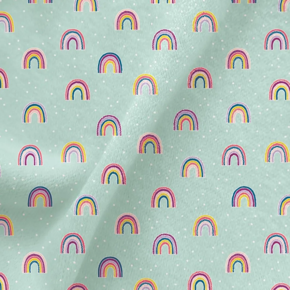 Oh Happy Day Rainbows Creative Class Fabric