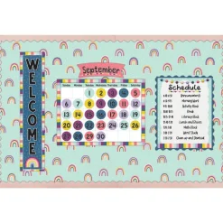 Oh Happy Day Rainbows Creative Class Fabric