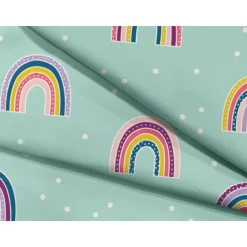 Oh Happy Day Rainbows Creative Class Fabric