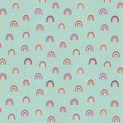 Oh Happy Day Rainbows Creative Class Fabric