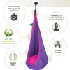 100% Organic Cotton Kids Hanging Nest with Suspension - Lilly