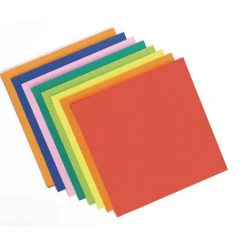 Origami Paper, Assorted Colors - 40 Sheets