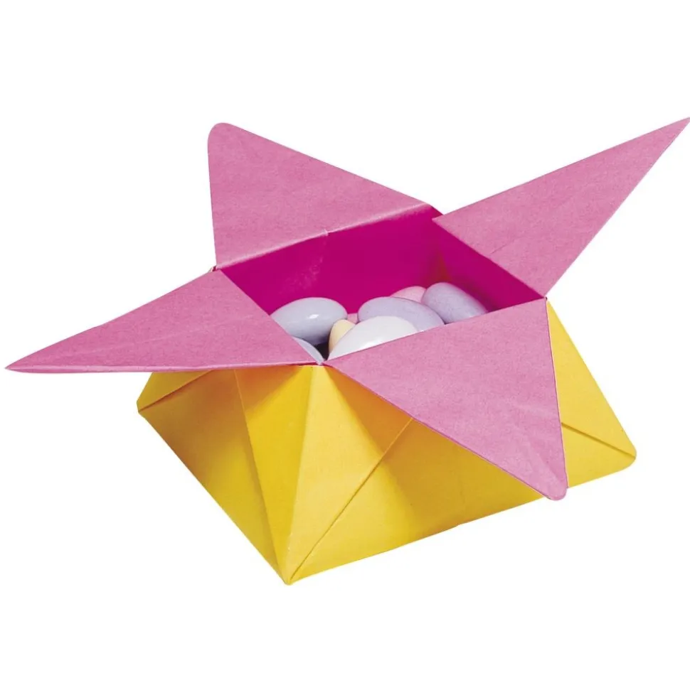 Origami Paper, Assorted Colors - 40 Sheets