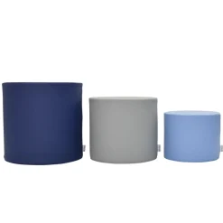 Ottoman Trio - Tranquility - Navy