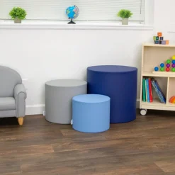 Ottoman Trio - Tranquility - Navy