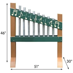 Outdoor Chime Wall