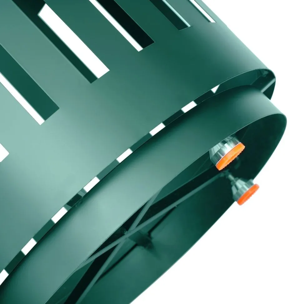 Outdoor 37 Gallon Trash Can Green
