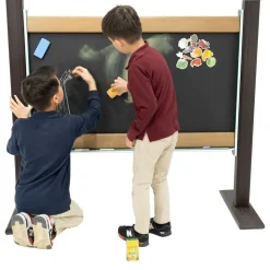 Outdoor Magnetic Chalkboard 4' Portable
