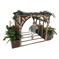 48" Outdoor Vine House with Planters