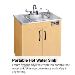 Ozark River® Lil' Portable Hot Water Sink with Stainless Top and Basin