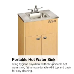 Ozark River® Portable Hot Water Sink with ABS Top and Basin