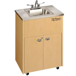 Ozark River® Portable Hot Water Sink with Stainless Top and Basin