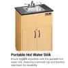 Ozark River® Portable Hot Water Sink with Laminate Top and Stainless Basin