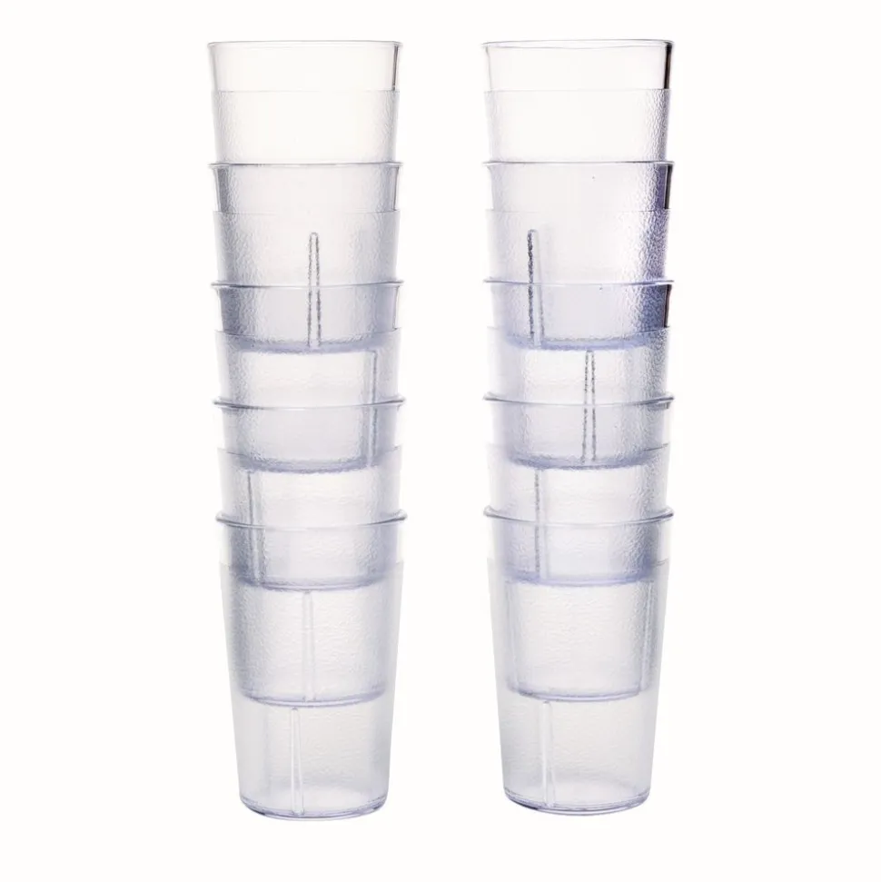 5 oz. Clear Tumbler- Set of 10