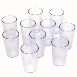 5 oz. Clear Tumbler- Set of 10