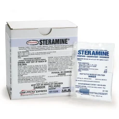1 oz. Steramine® Quarternary Sanitizer - 100 count