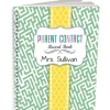 Parent Contact Record Book - Couture Style - 1 record book, 49 tabs