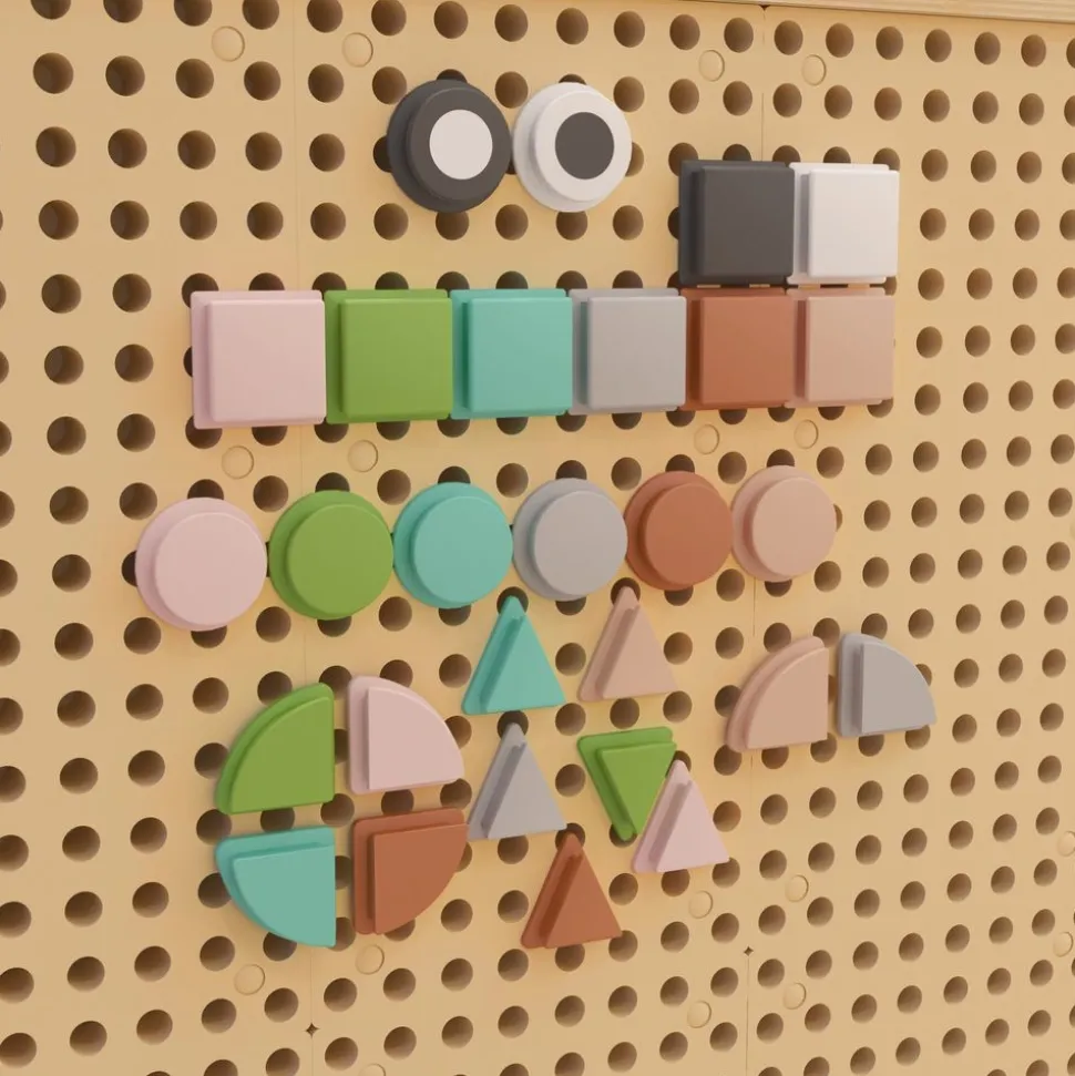 Pastel STEAM Shapes Set: 256 Pieces