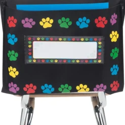 Paw Prints Border Store More® Deep-Pocket Chair Pockets - 6 Pack