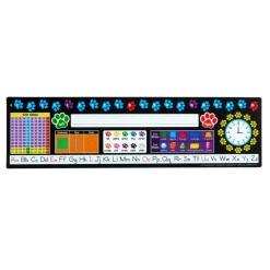 Paw Prints Self-Adhesive Deluxe Plastic Desktop Helpers™ - Set Of 24