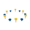 Pebble Path Set of 12- Primary Colors