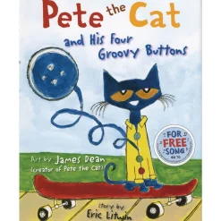 Pete the Cat & His 4 Groovy Buttons