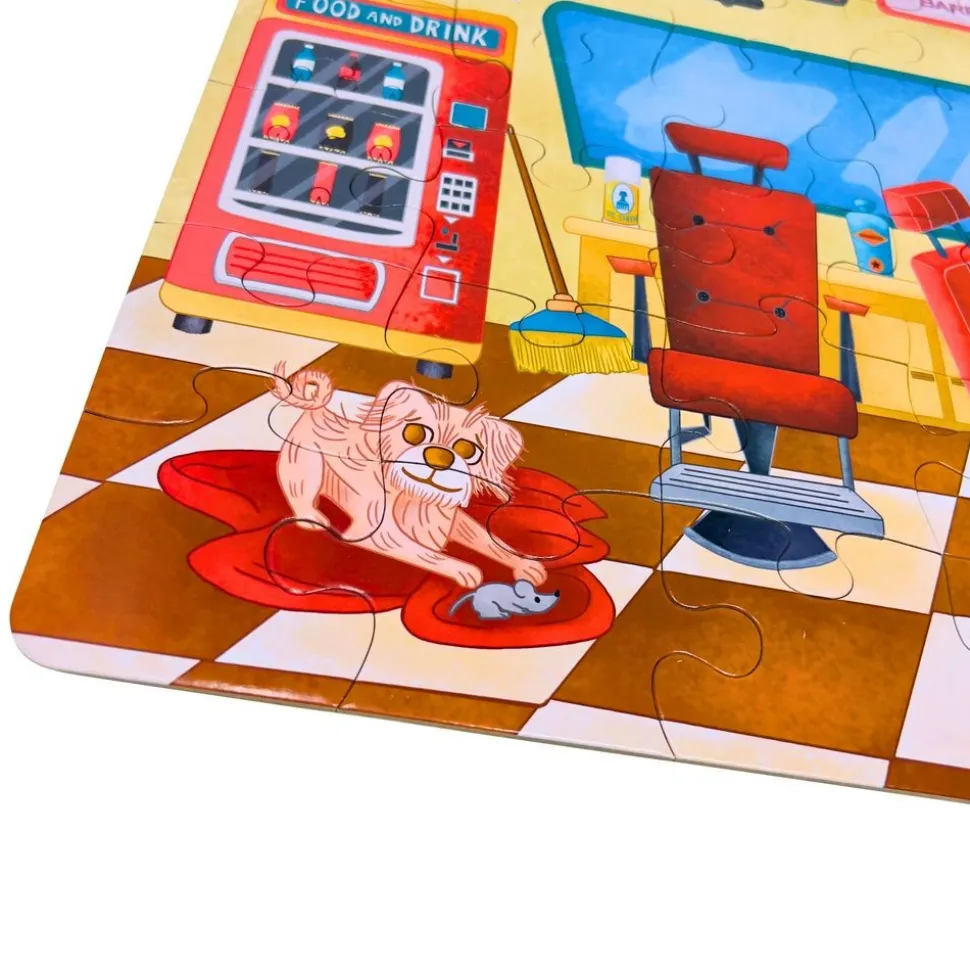 48 Piece A Day at the Barbershop Puzzle