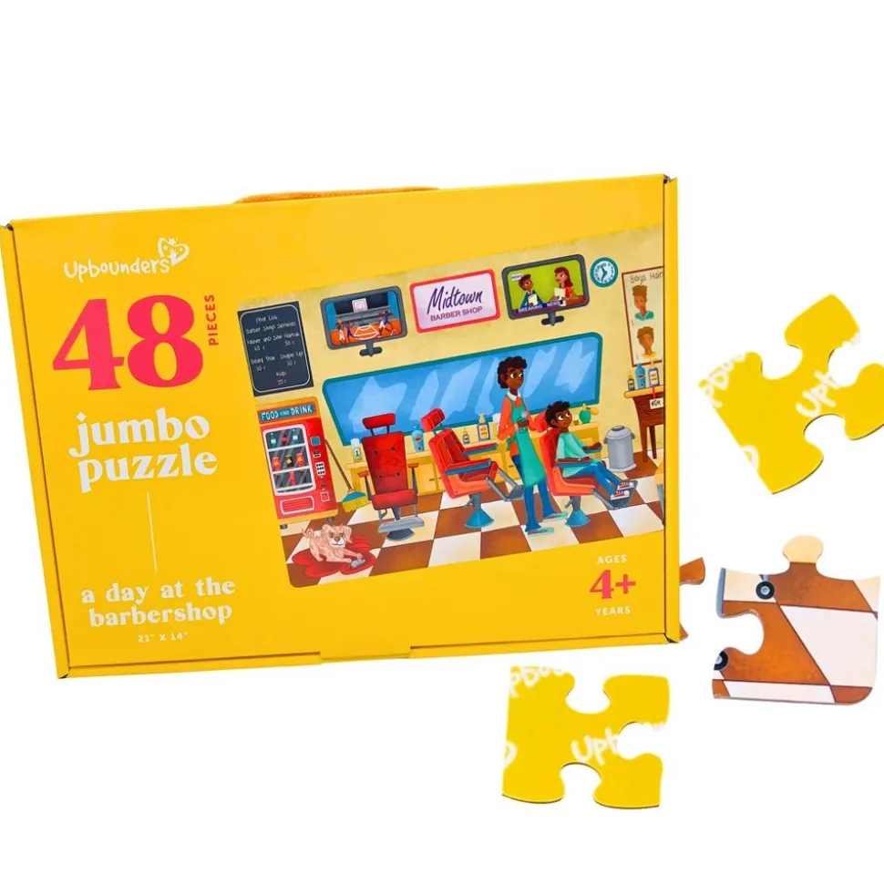 48 Piece A Day at the Barbershop Puzzle