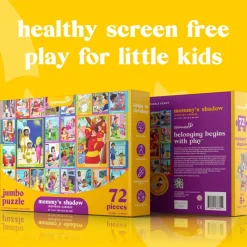 72 Piece Inspiring Careers, Mommy's Shadow Puzzle