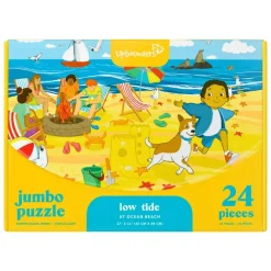24 Piece Low Tide at Ocean Beach Beginner Puzzle