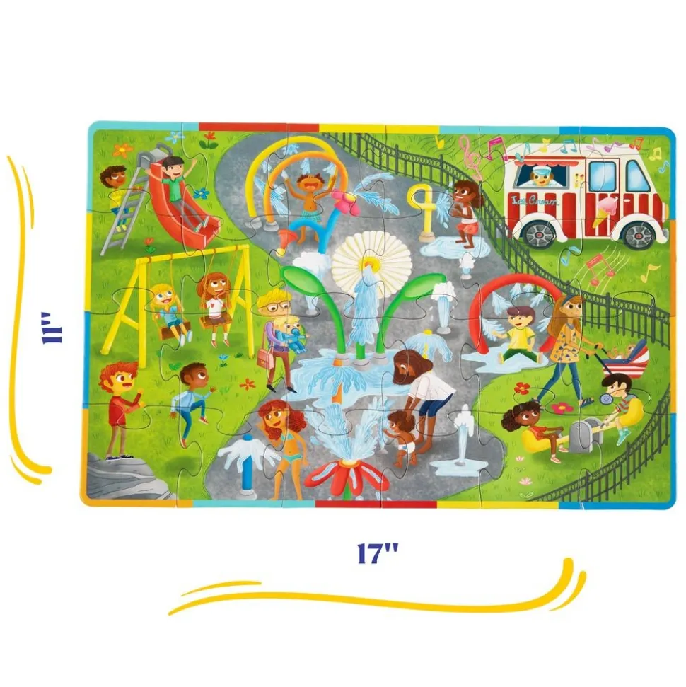 24 Piece Splash Parks & Ice Cream Puzzle