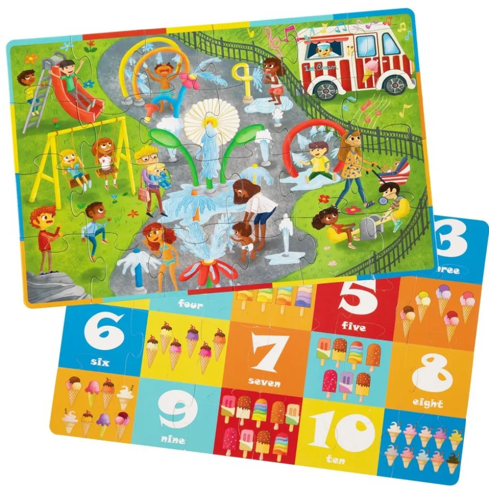 24 Piece Splash Parks & Ice Cream Puzzle