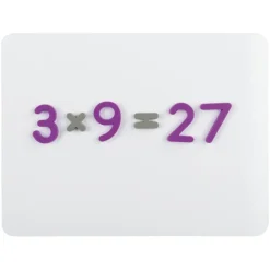 Plastic Magnetic Numbers And Math Symbols - 80 magnets