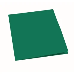Plastic Pocket Folder, Green