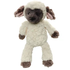 Plush Stuffed Barnyard Animals, Set of 3 - Cow, Lamb and Dog