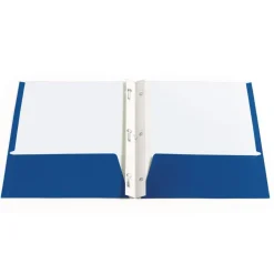 Pocket & Brad Folder, Blue