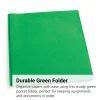 Pocket & Brad Folder, Green