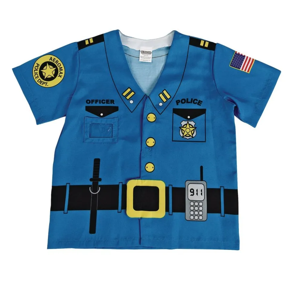 Police Officer Washable Career Costume