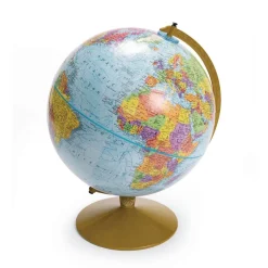 Political Globe on Stand - 12"Dia.