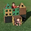 Polydron Extra-Large Natural Colors Set - 24 Pieces