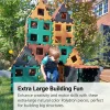 Polydron Extra-Large Natural Colors - 36 Pieces