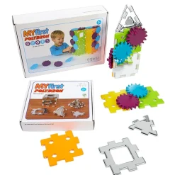 Polydron My First Gears and Mirrors Set