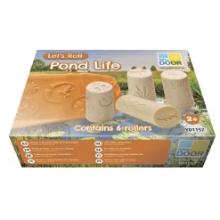 Pond Life Stamper Rollers for Dough