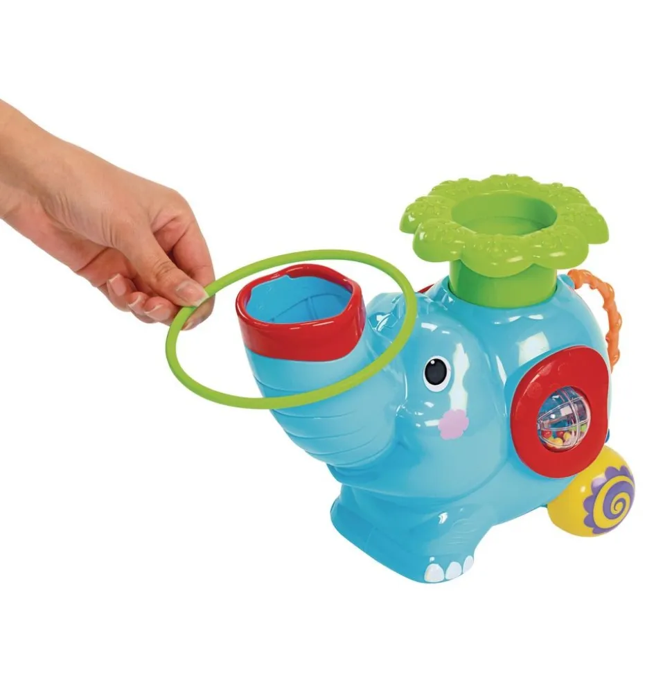 Pop and Hoop Musical Rolling Elephant