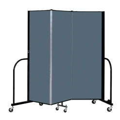 Portable Room Divider 5'9" x 6' - Marine Blue