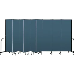 Portable Room Divider 16'9" x 6'8" - Marine Blue