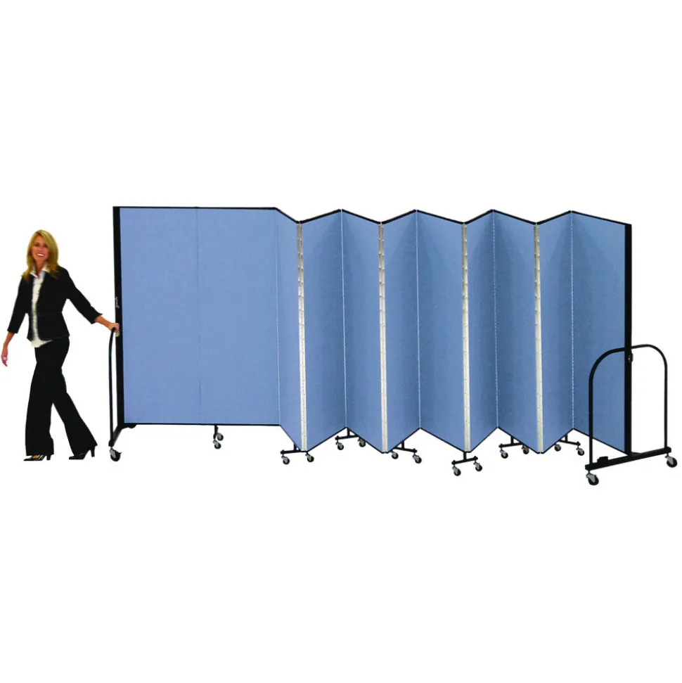 Portable Room Divider 24'1" x 5' - Stone