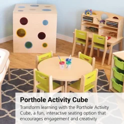 Porthole Activity Cube